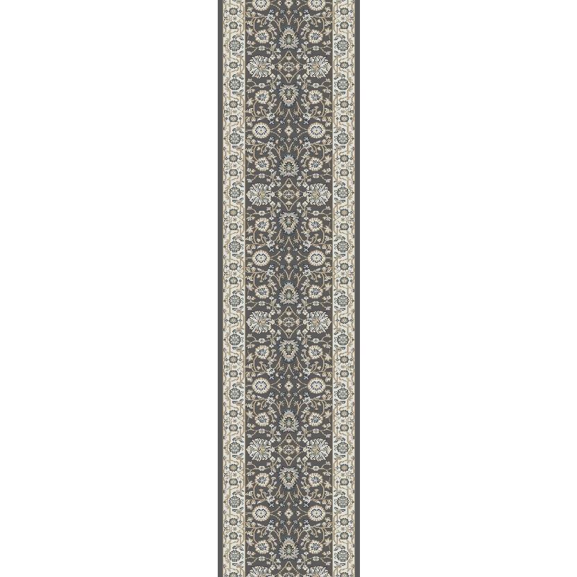 Dynamic Rugs 2803-910 Yazd 2 Ft. X 7.7 Ft. Finished Runner Rug in Grey/Ivory